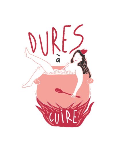 Logo pour le collectif les Dures à Cuire | Illustration numérique